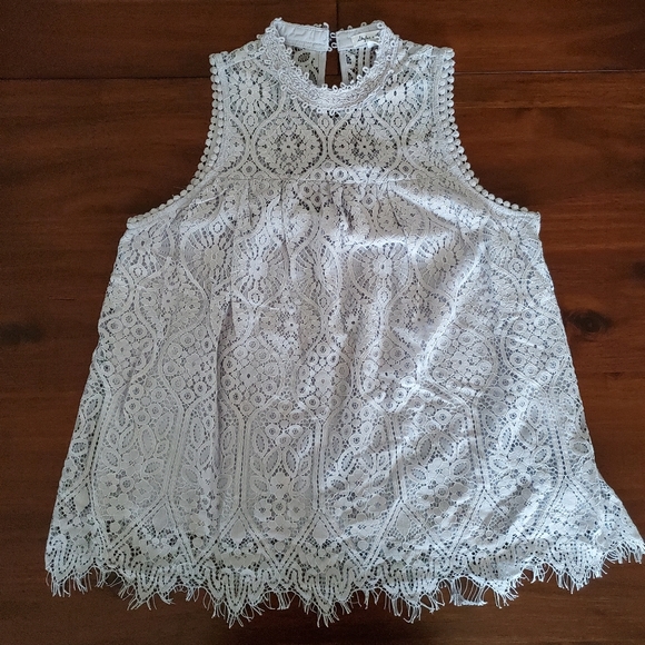 Skylar & Jade Tops - Skylar & Jade Lace Tank